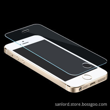 0.20mm Glass Tempered Screen Protectors for iPhone 5s, Ultra Thin
